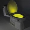 8-COLOR LED SENSORED TOILET POTLIGHT